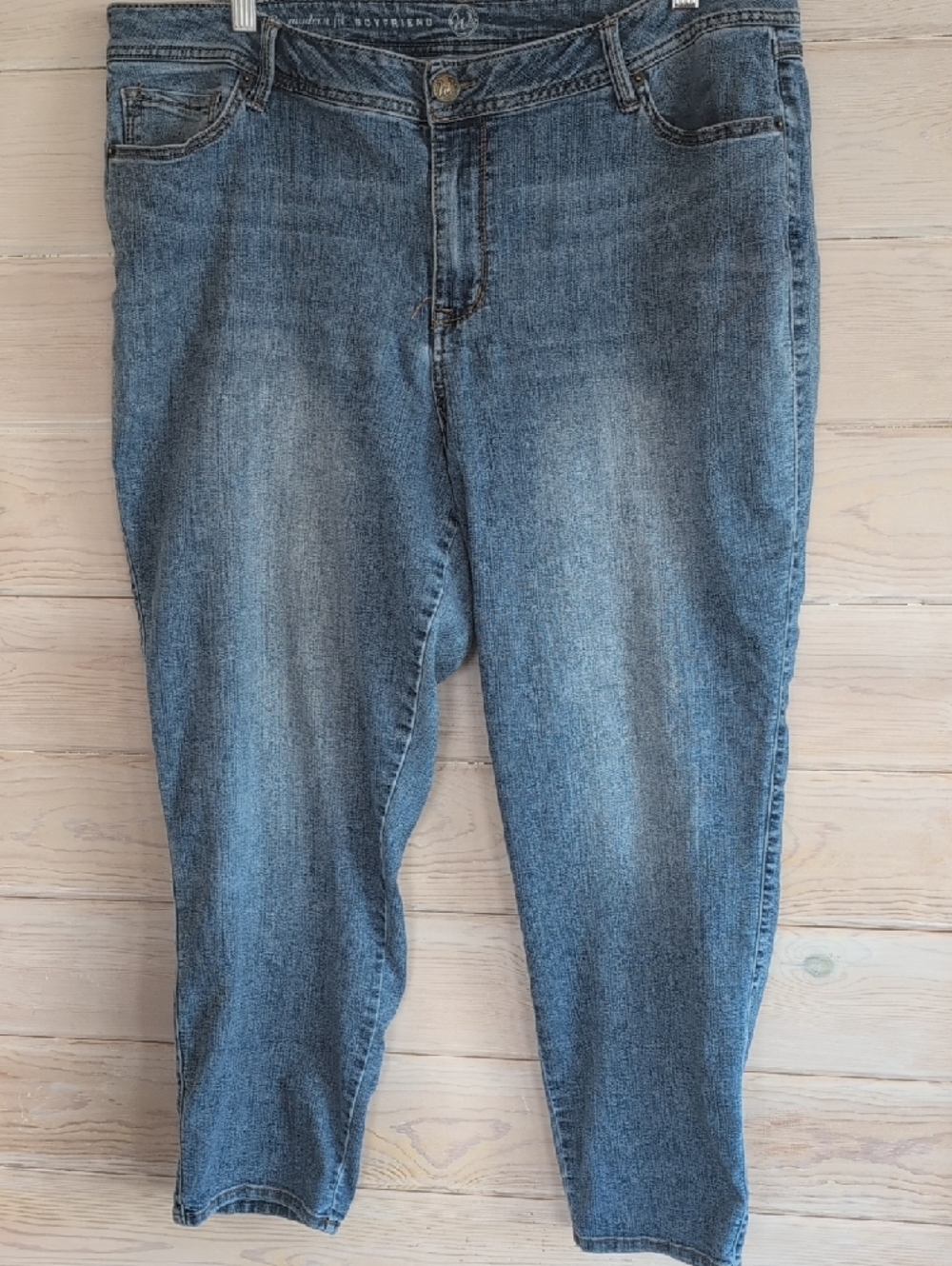 Westport 1962 Women’s Boyfriend Jeans - Modern Fit Classic Medium Blue Wash